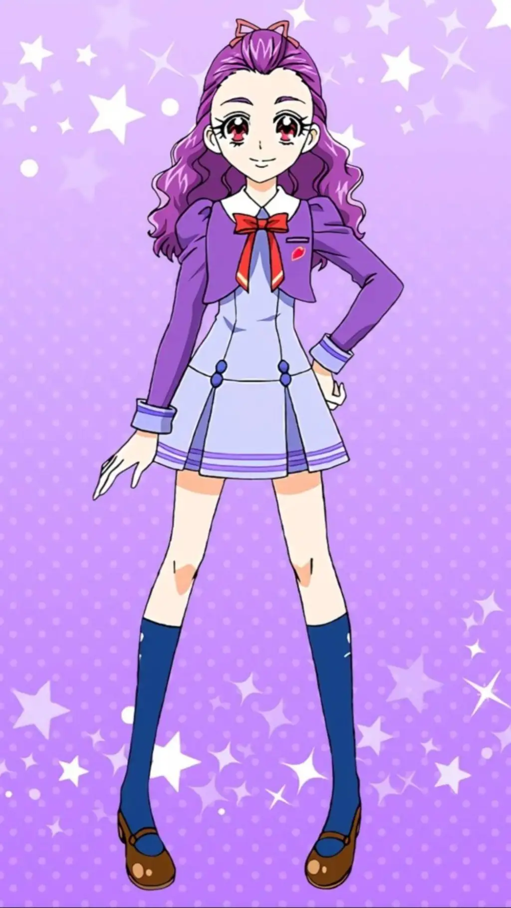 ai character: Kurumi mimino background