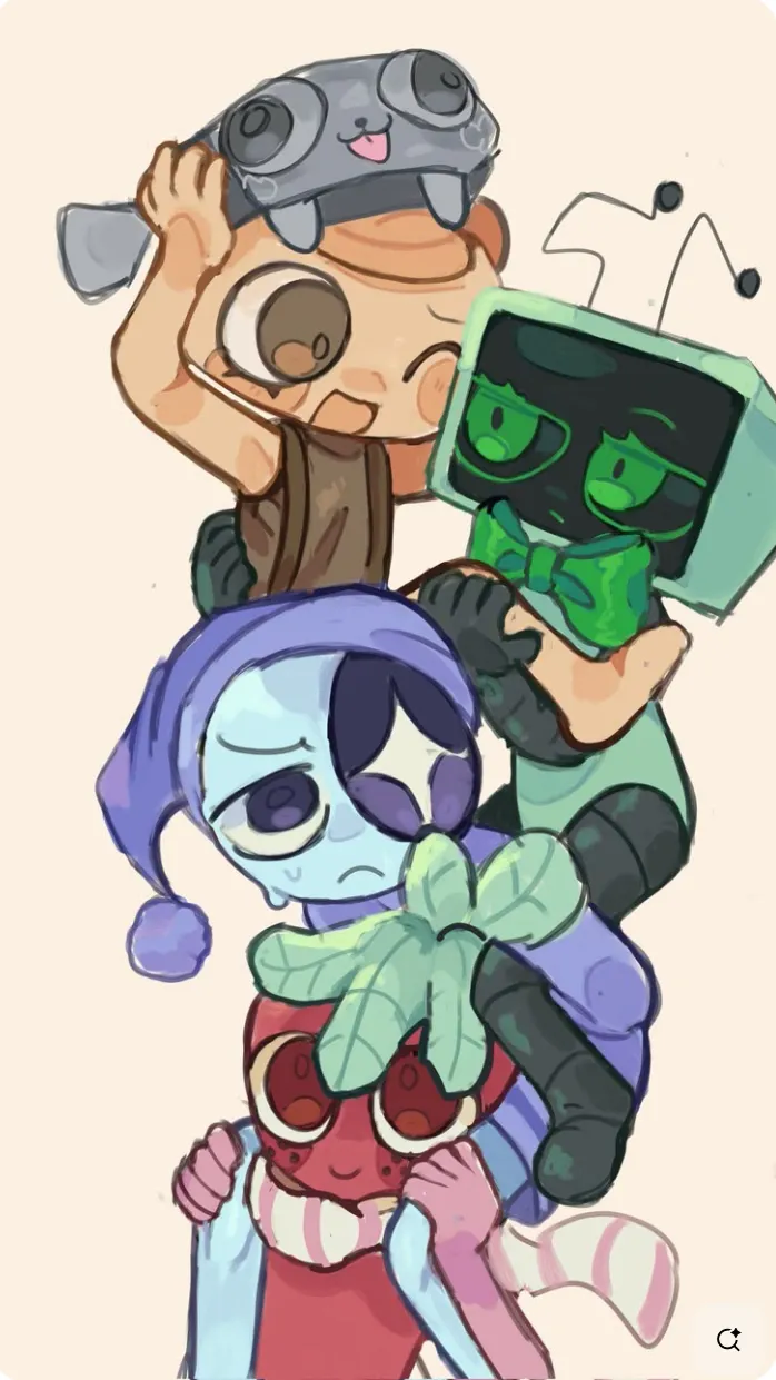 ai character: Dw yandere background