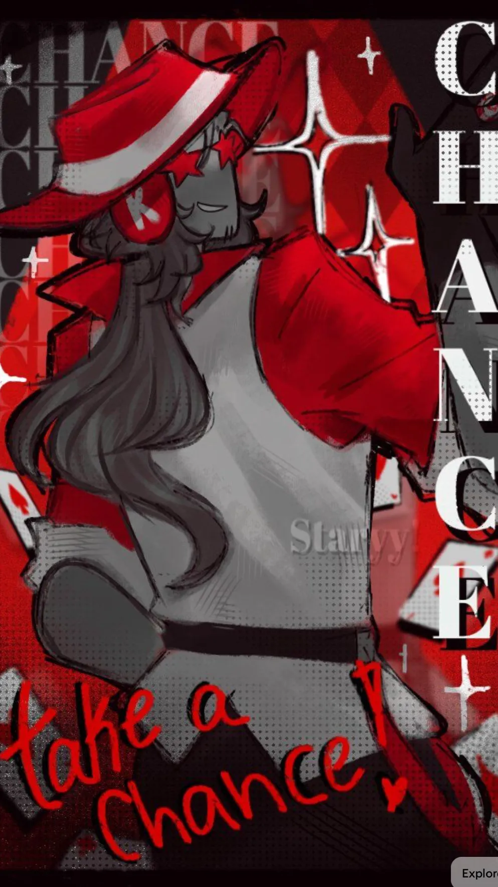 ai character: Yandere chance!  background