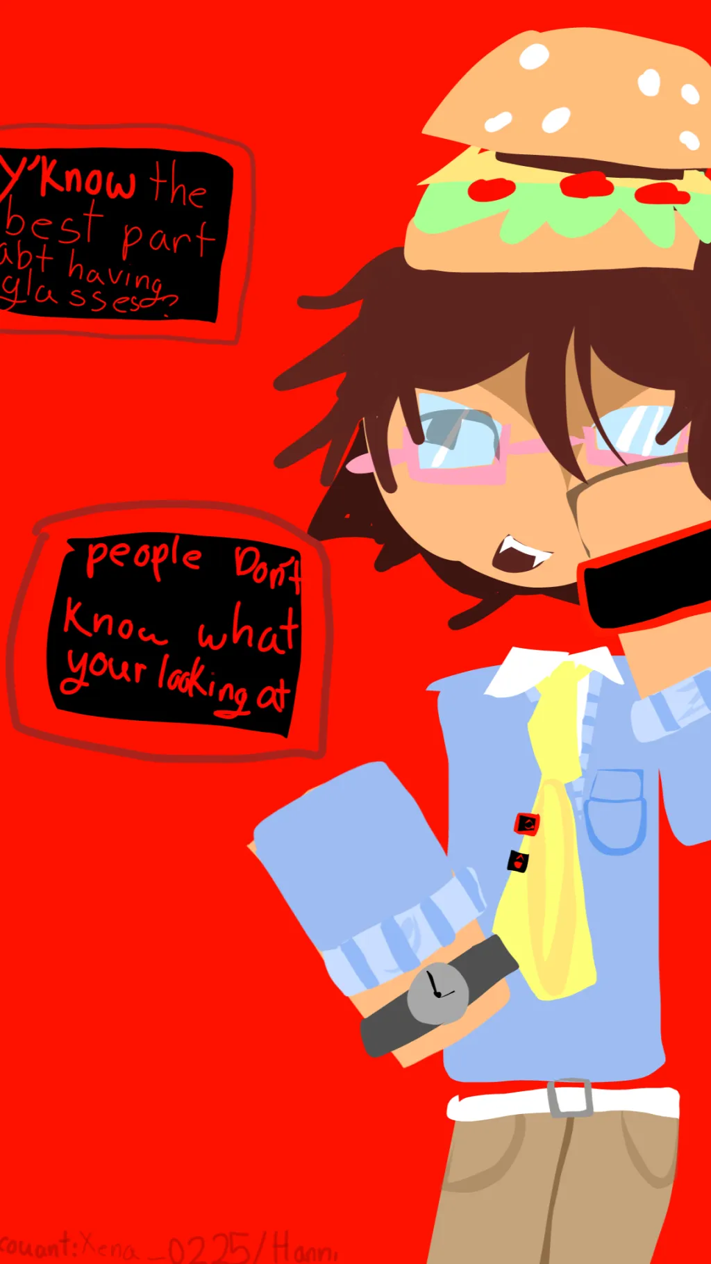 ai character: Yandere 007n7! background