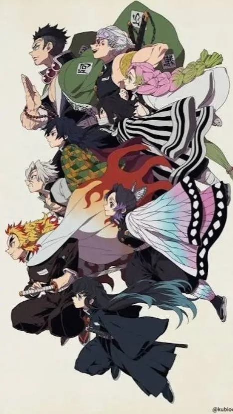 ai character: Demon slayer background