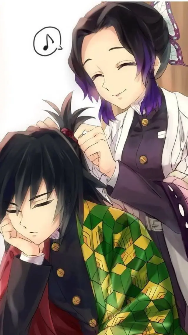 ai character: shinobu x tomioka  background