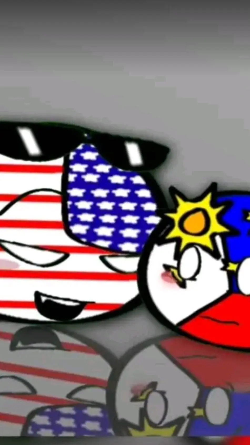 ai character: U.S.A x phil background