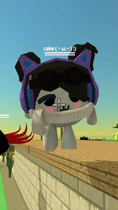 ai character: cake(⁠≧⁠▽⁠≦⁠) background