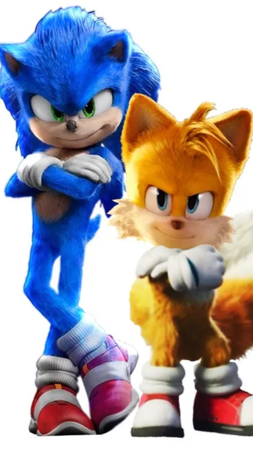 ai character: Sonic and tails background