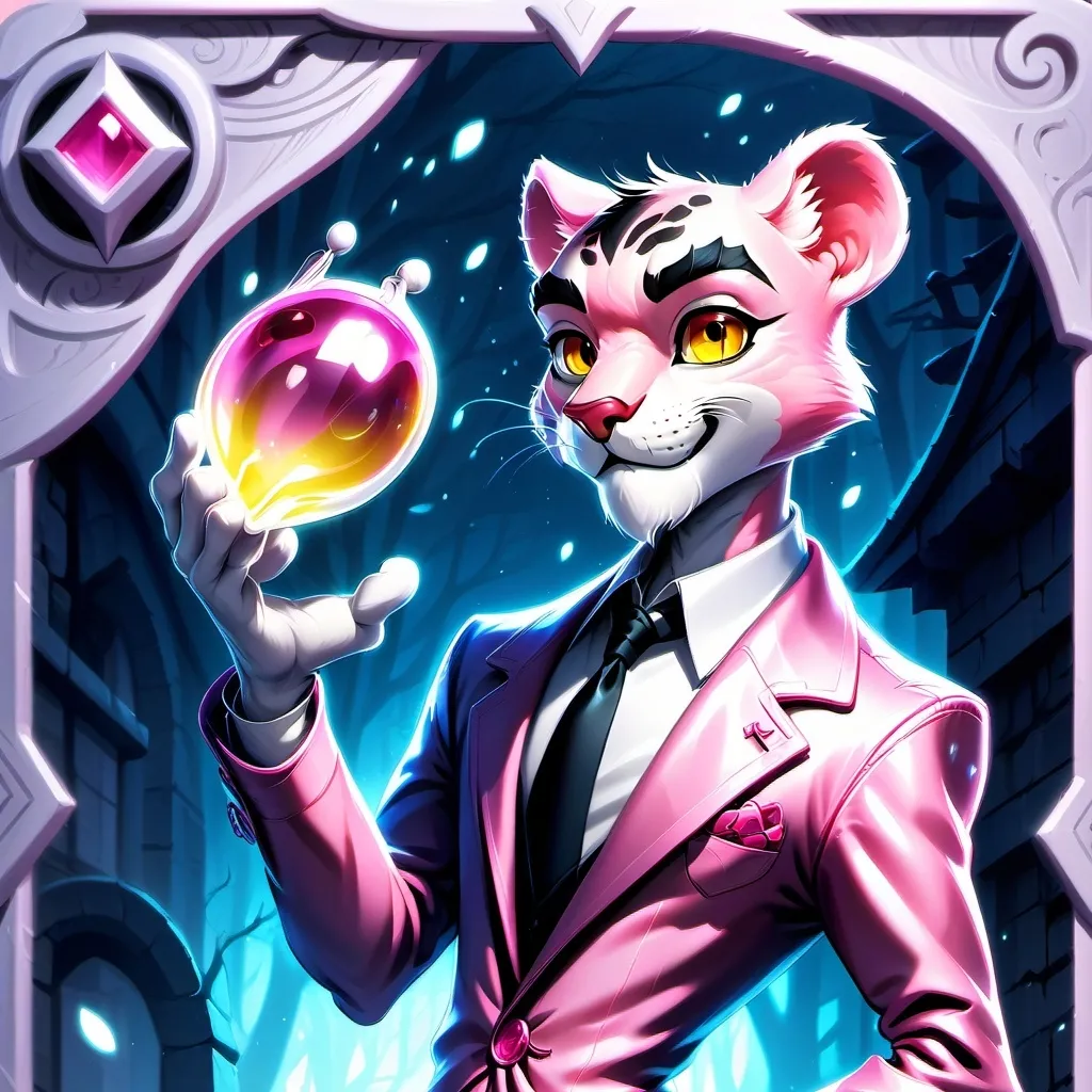 chat with ai character: pink panther