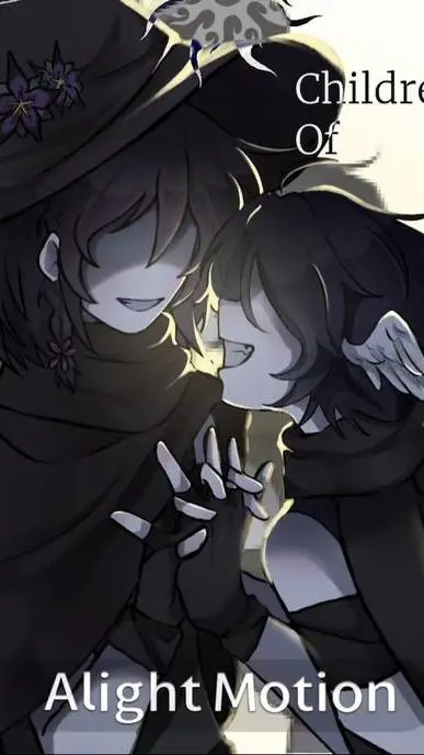 ai character: AZURETIME✨🗡️💜🤍🖤 background