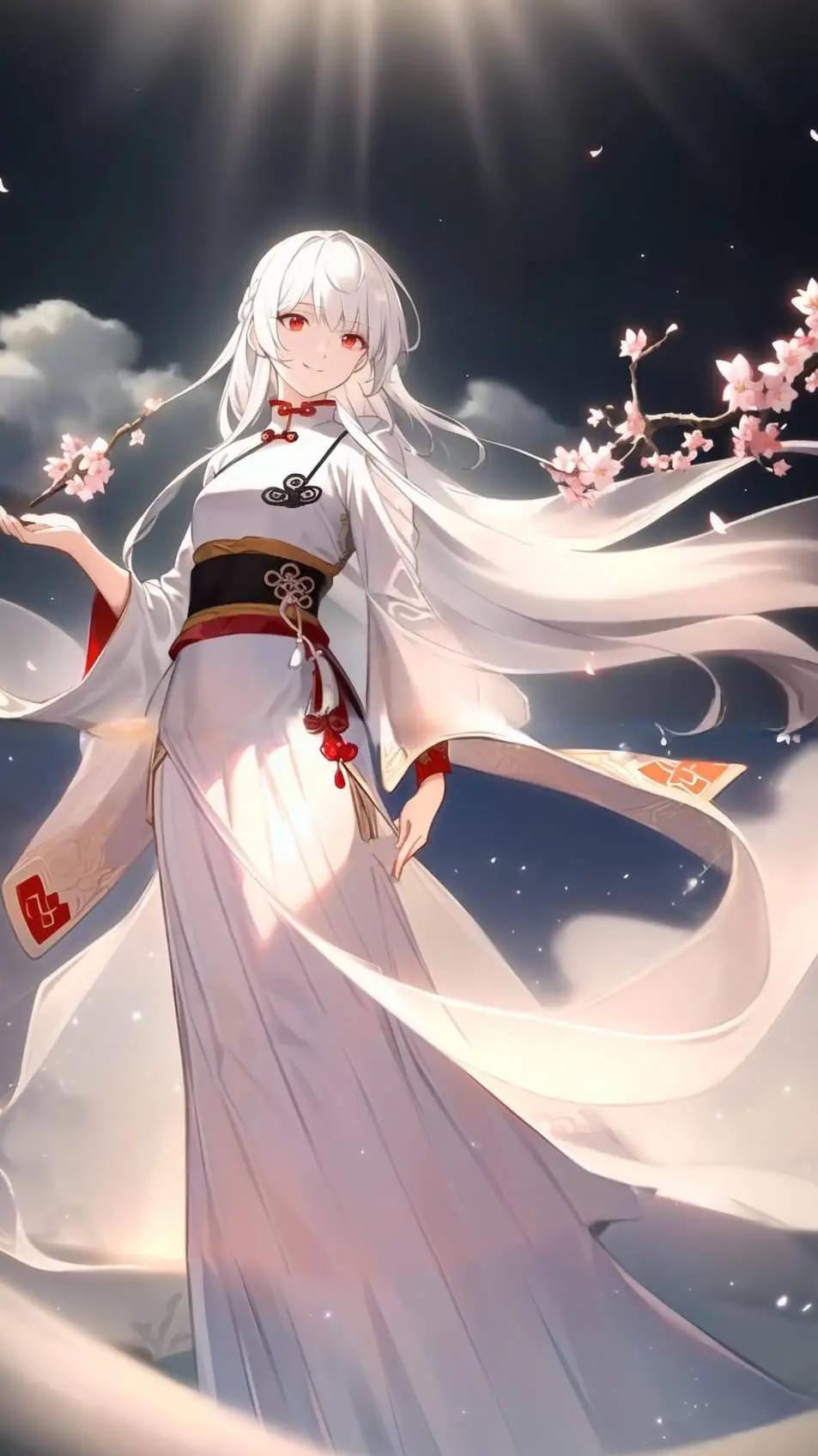 ai character: Chinami background