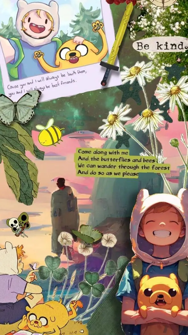 ai character: Aventure Time  background