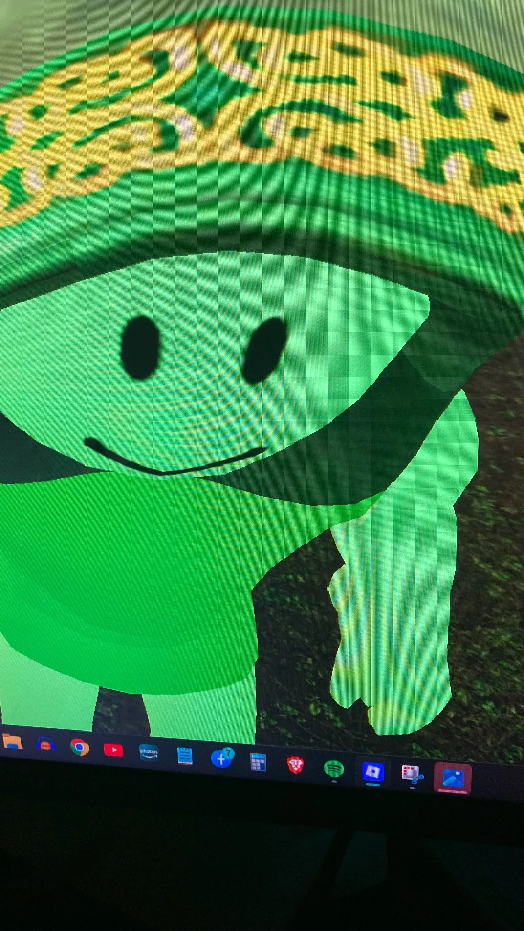 ai character: Roblox twin background