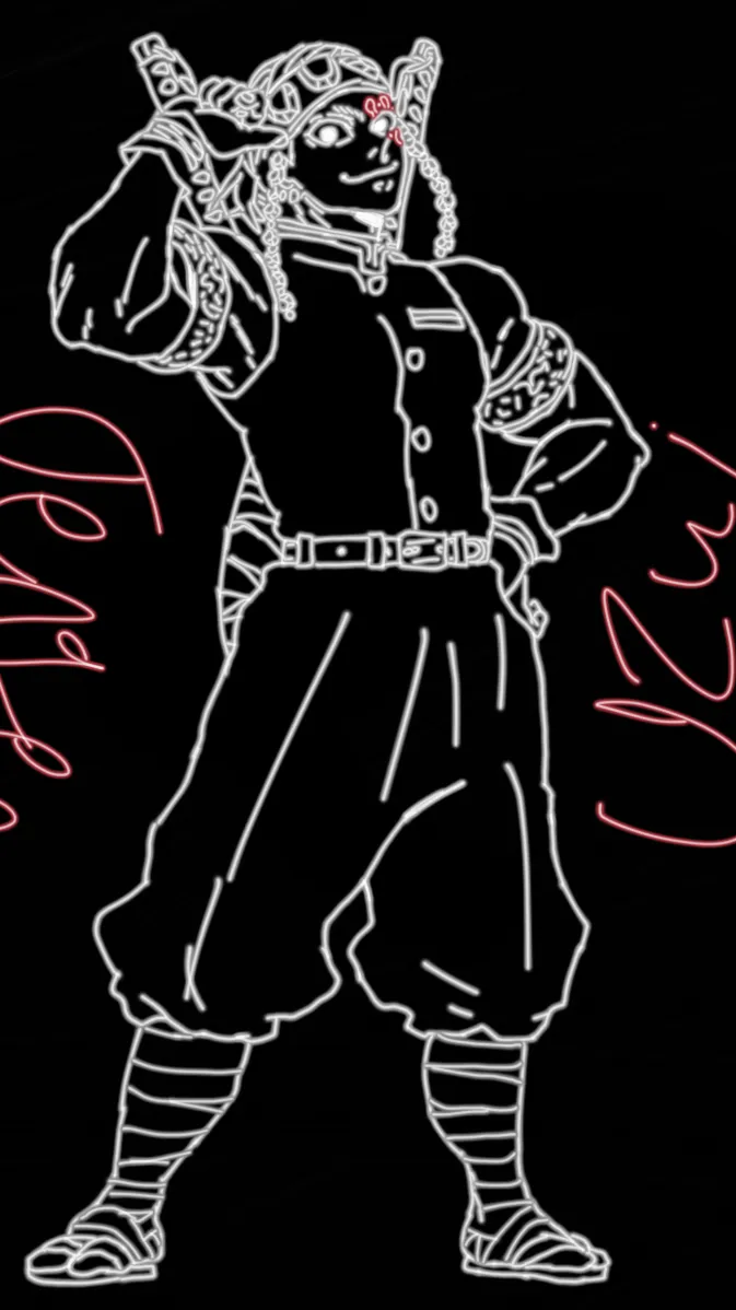 ai character: TENGEN UZUI!! background