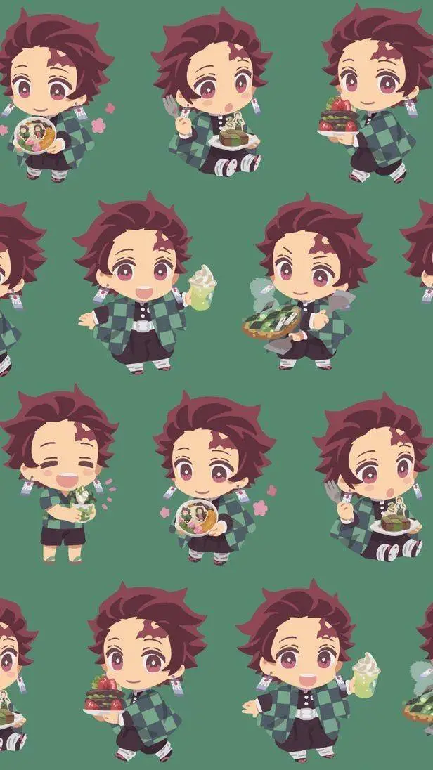 ai character: Tanjiro Kamado background