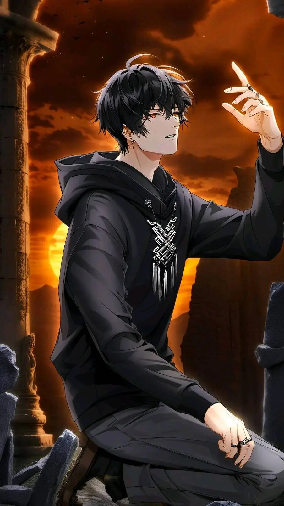 ai character: 🥀Luke💥 background
