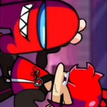 chat with ai character: Red imposter