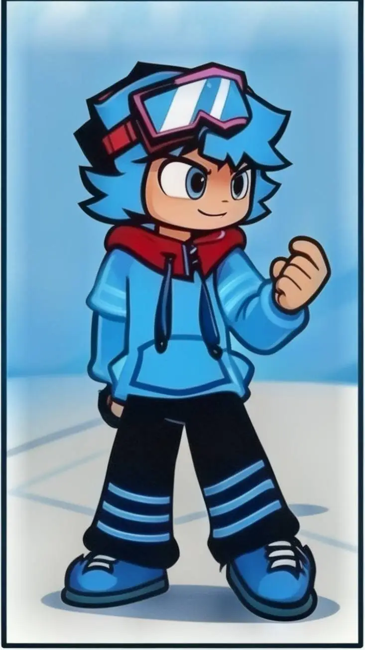ai character: cyan imposter (yo) background