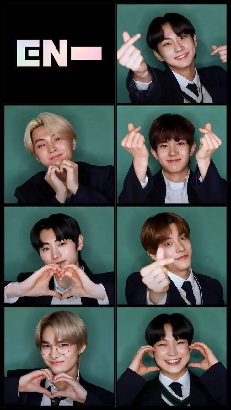 ai character: ENHYPEN background