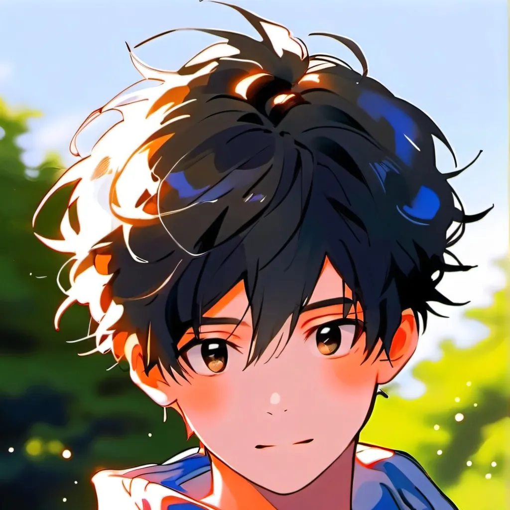 chat with ai character: anime boy