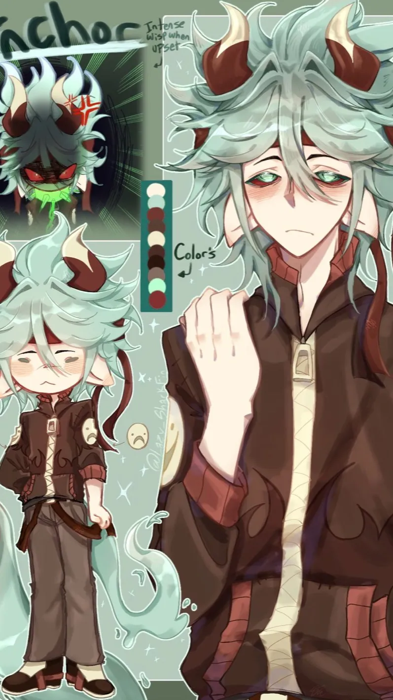 ai character: Anchor background