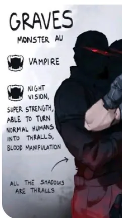 ai character: Cod monster AU background