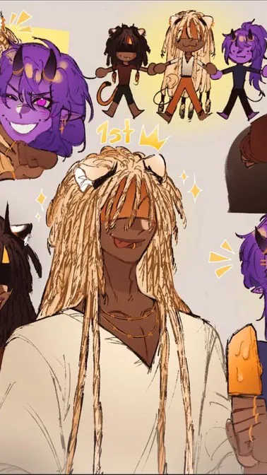 ai character: Sunset squad background