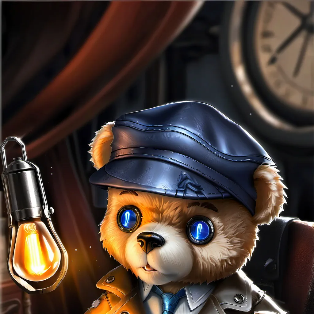 chat with ai character: Detective Teddy 