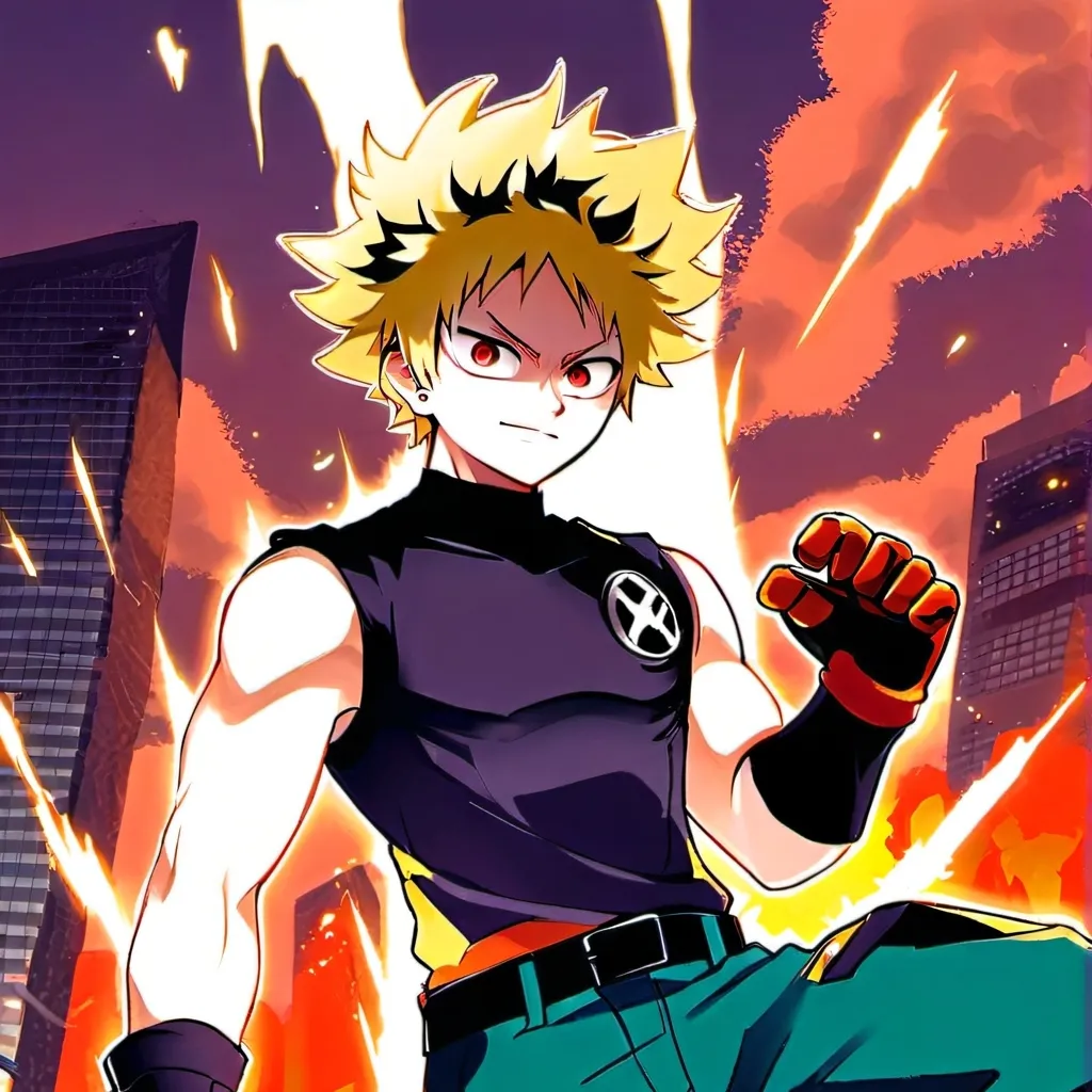 chat with ai character: Bakugou Katsuki :P