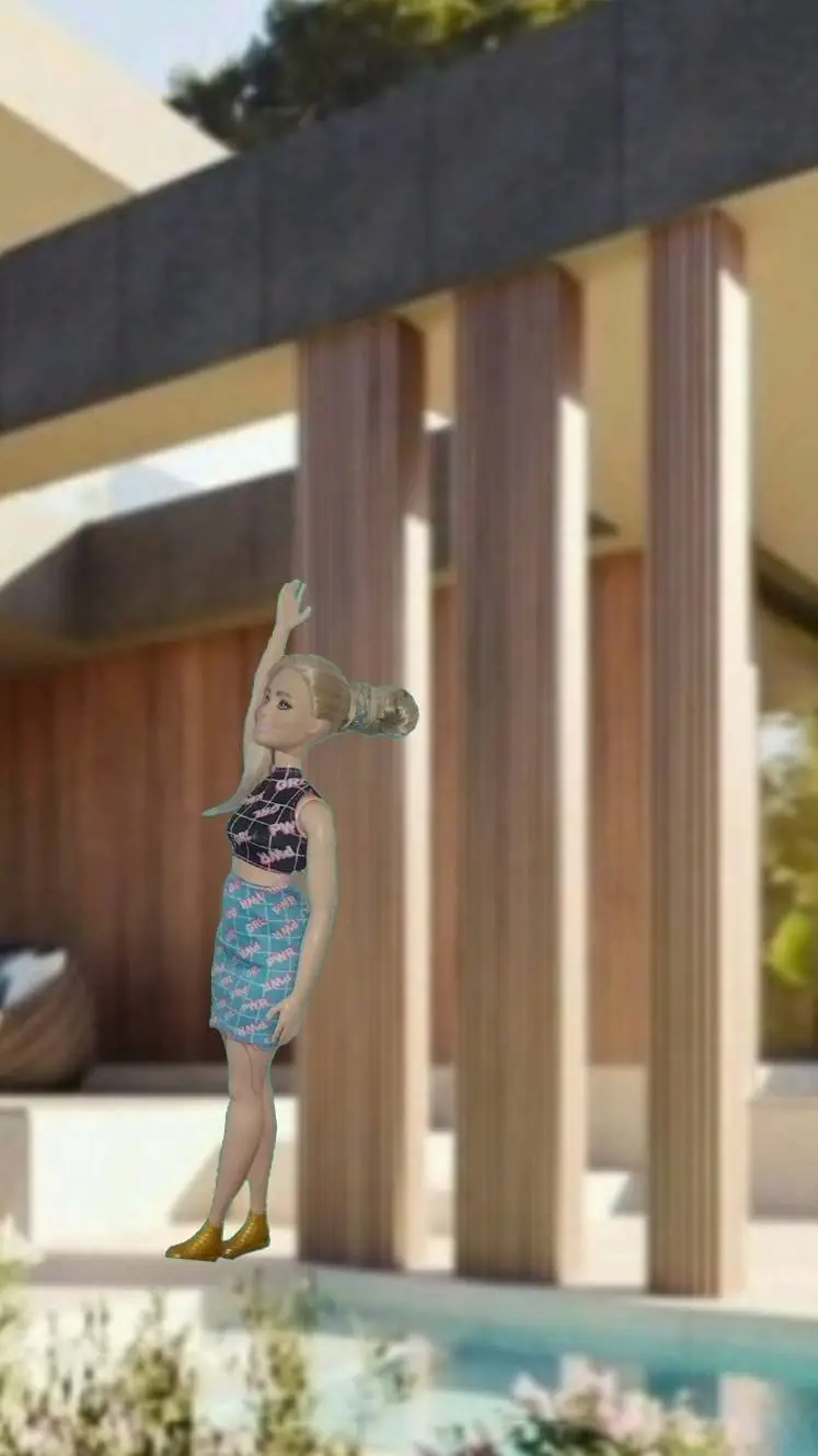 ai character: Pony Divya bell background