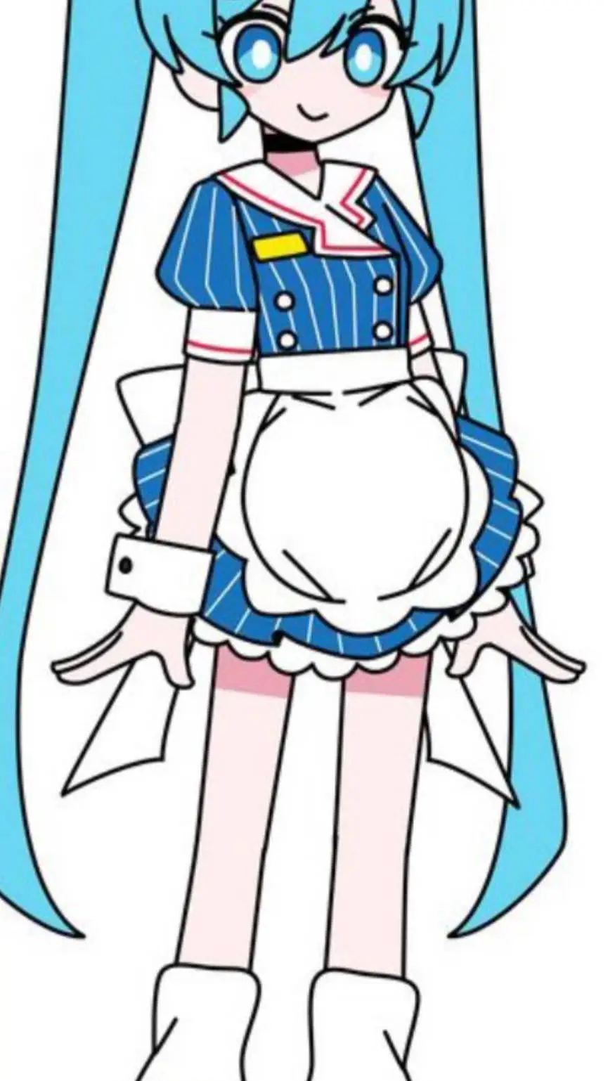 ai character: miku background