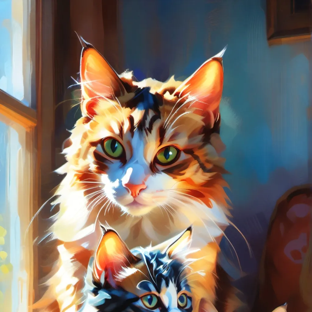 chat with ai character: Mama gata y crias