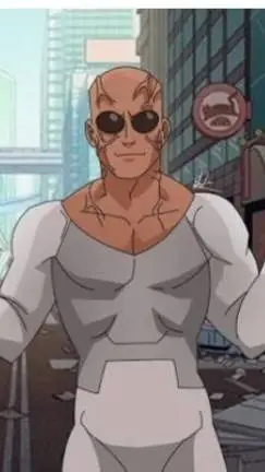 ai character: Prisoner mark. background