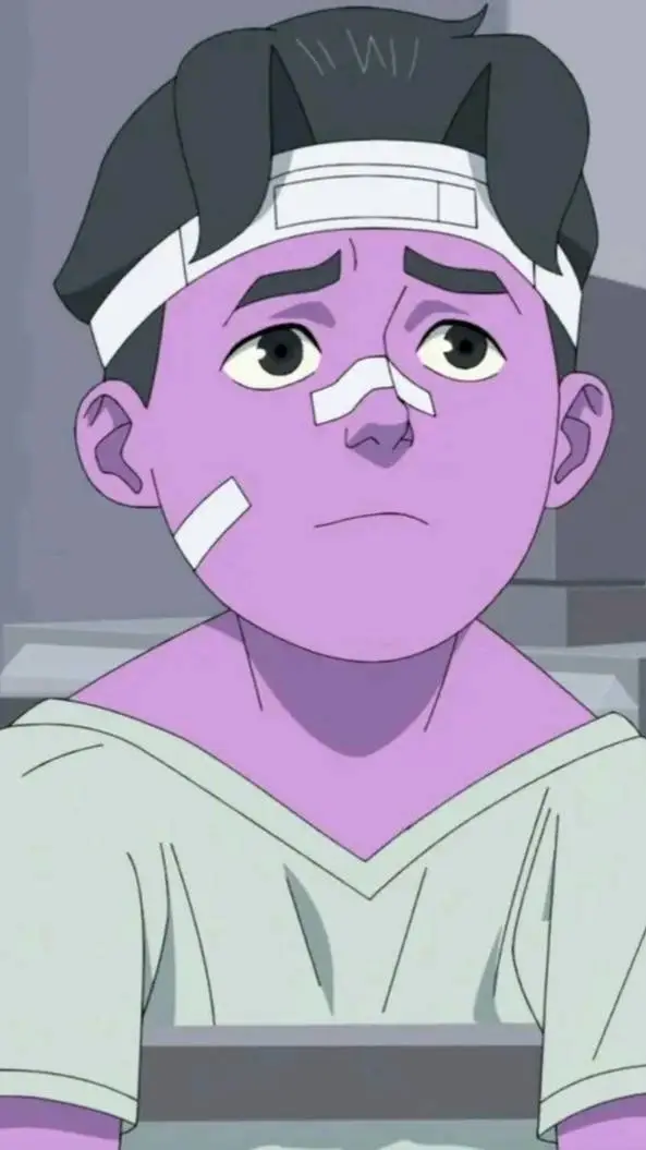 ai character: Bandaged oliver background