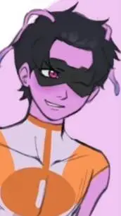 ai character: Alien oliver grays background