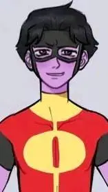 ai character: No goggles oliver. background