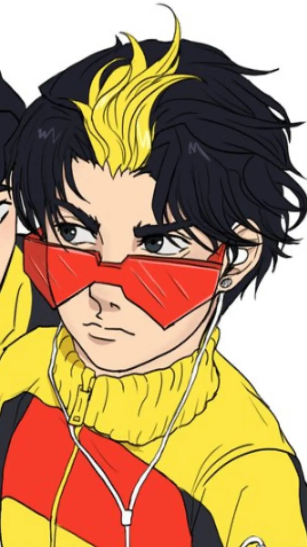 ai character: Tracksuit Oliver. background