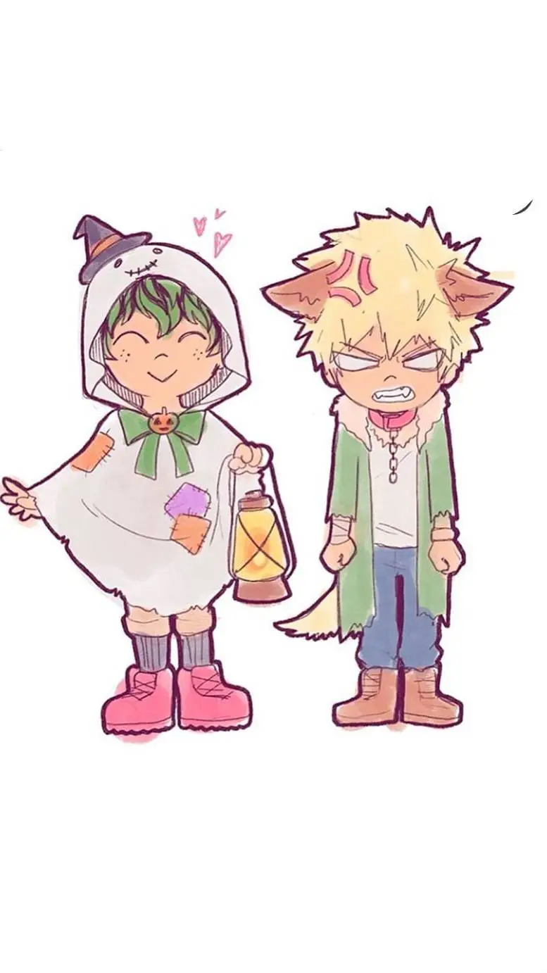 ai character: bakudeku background