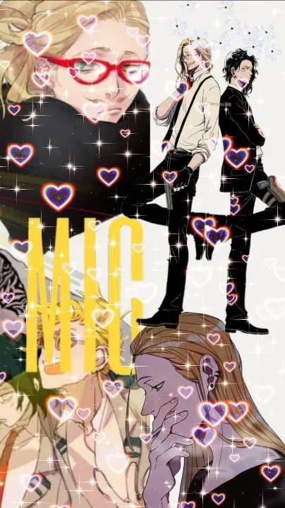 ai character: EraserMic!!!!!  background
