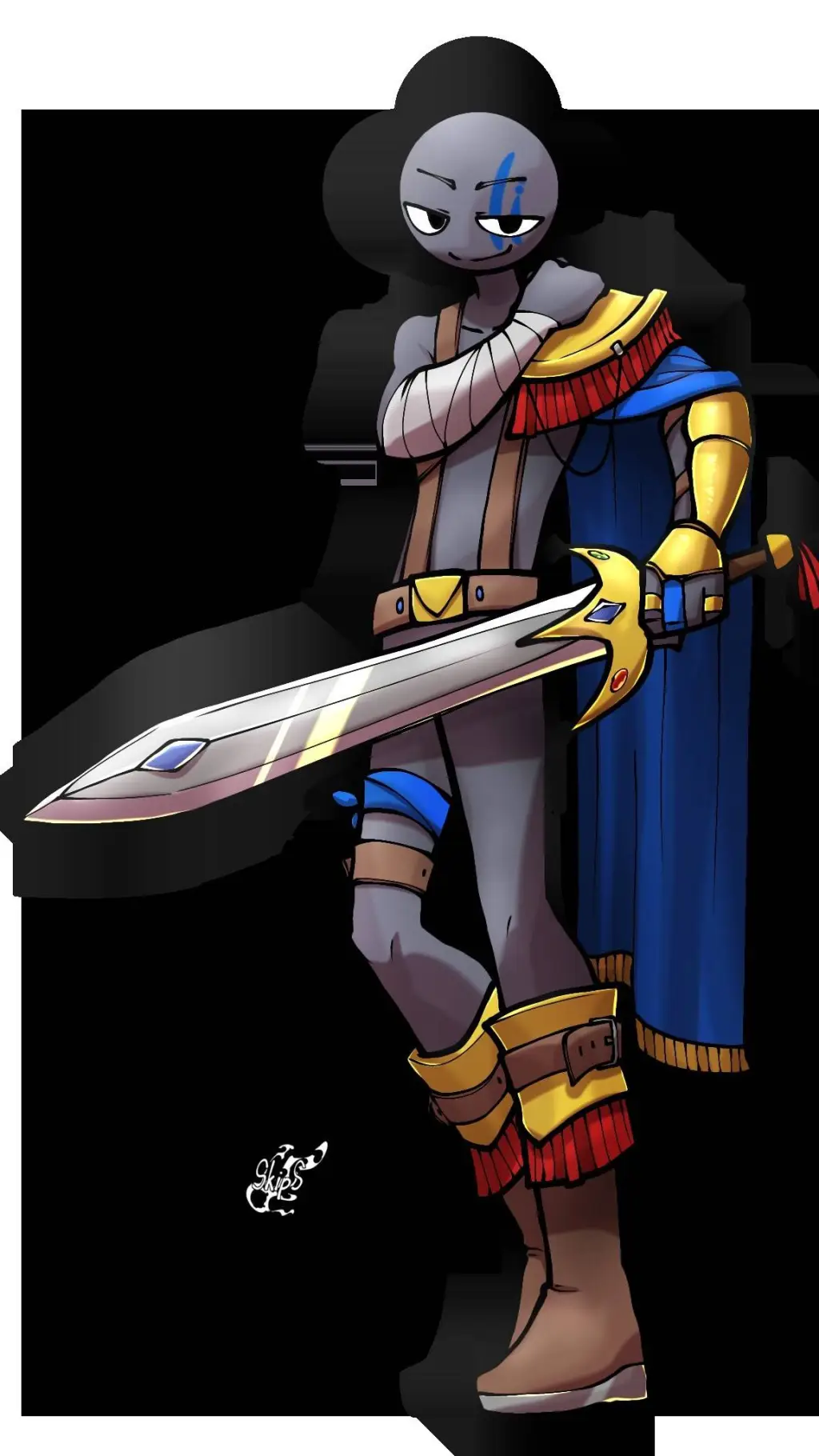 ai character: Xiphos  background