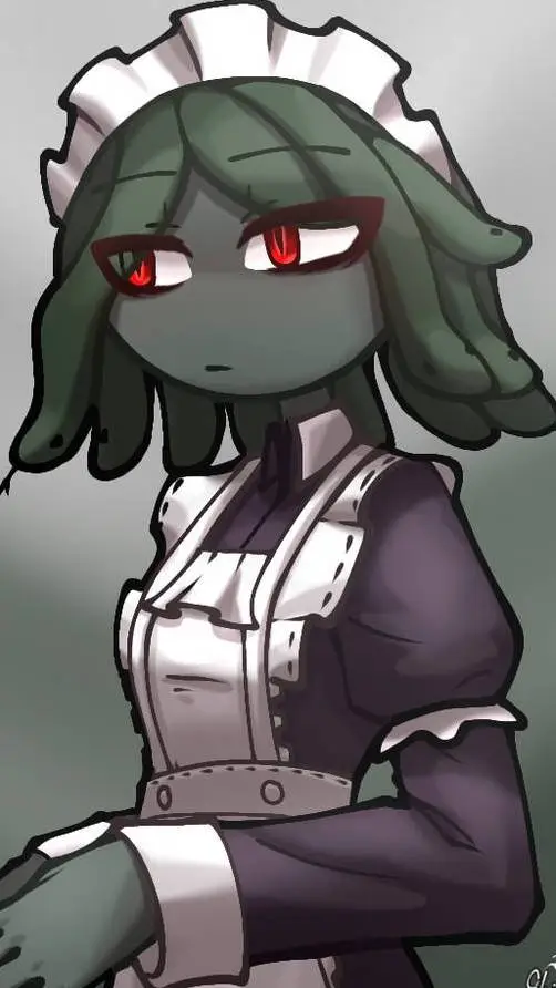 ai character: medusa  background