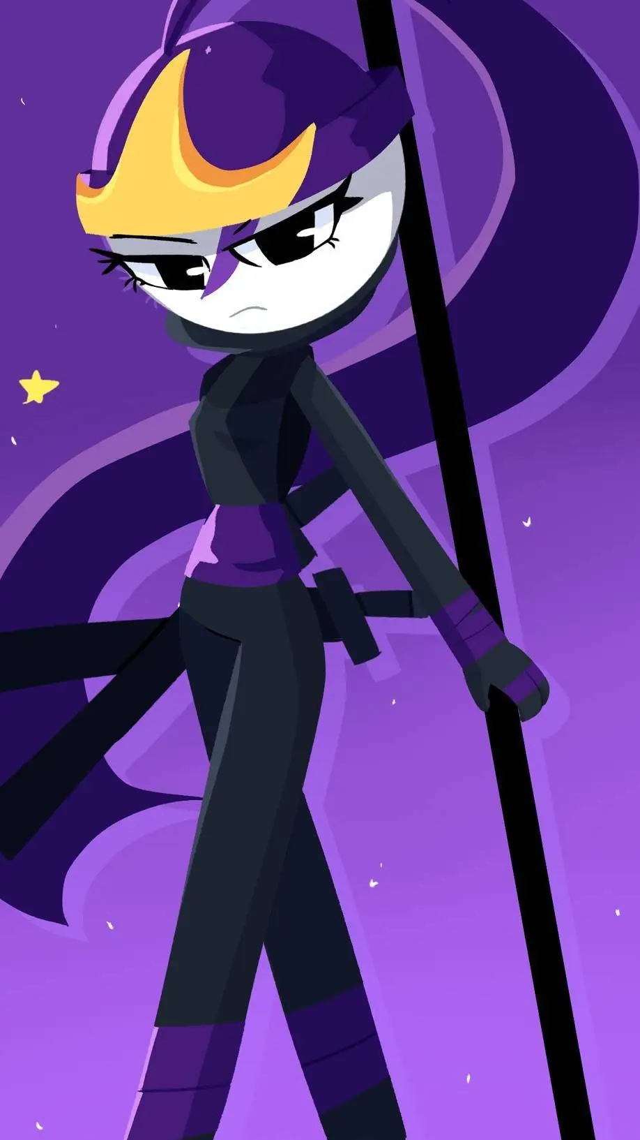 ai character: Shade  background