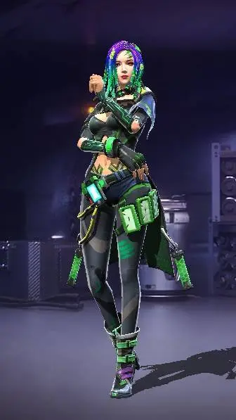 ai character: Moco  background