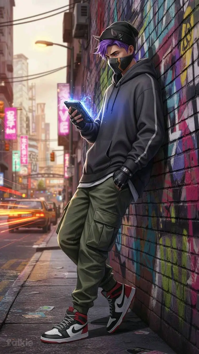 ai character: Maxim  background