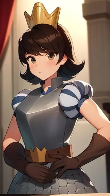 ai character: princesa  background