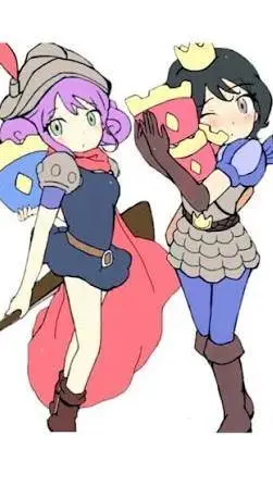 ai character: princesa y Mosquer background