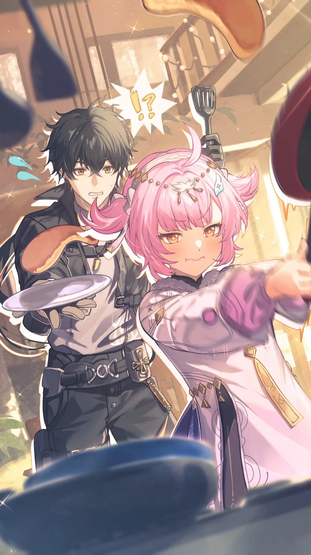 ai character: Haru & yuki  background
