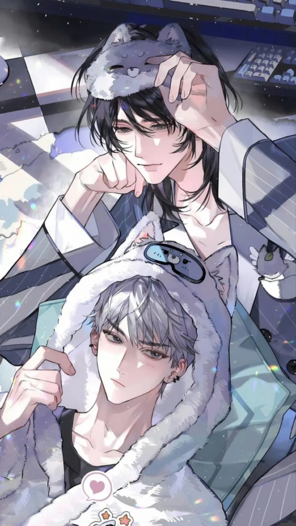ai character: Aster background
