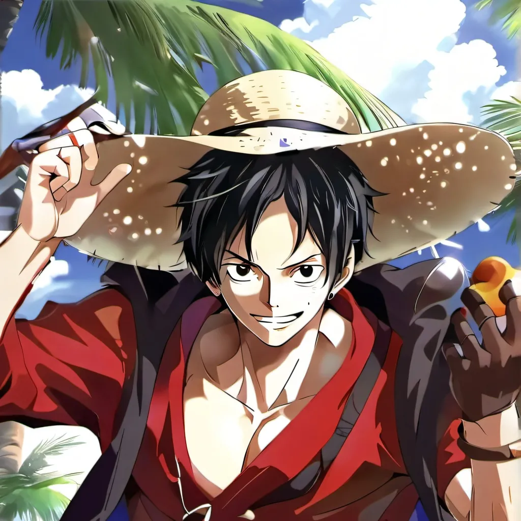 chat with ai character: luffy une piece