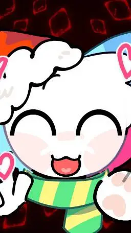 ai character: candycakeheat 2.0 background