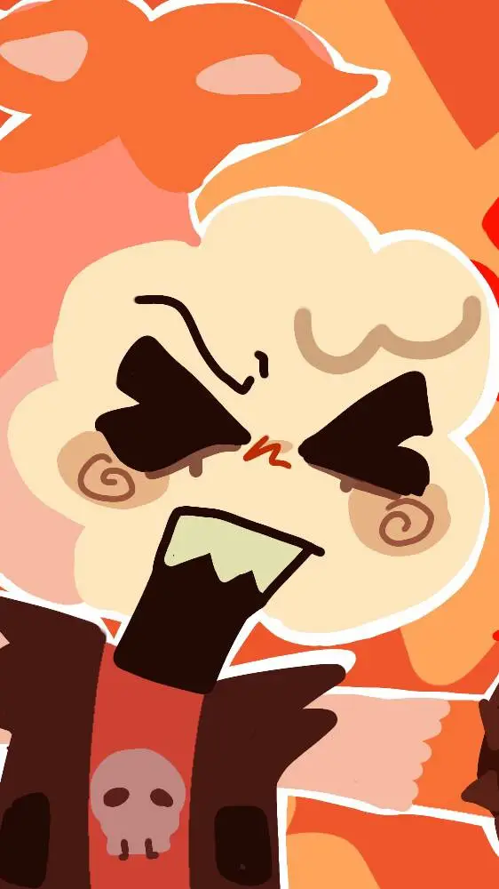 ai character: shrimpo background