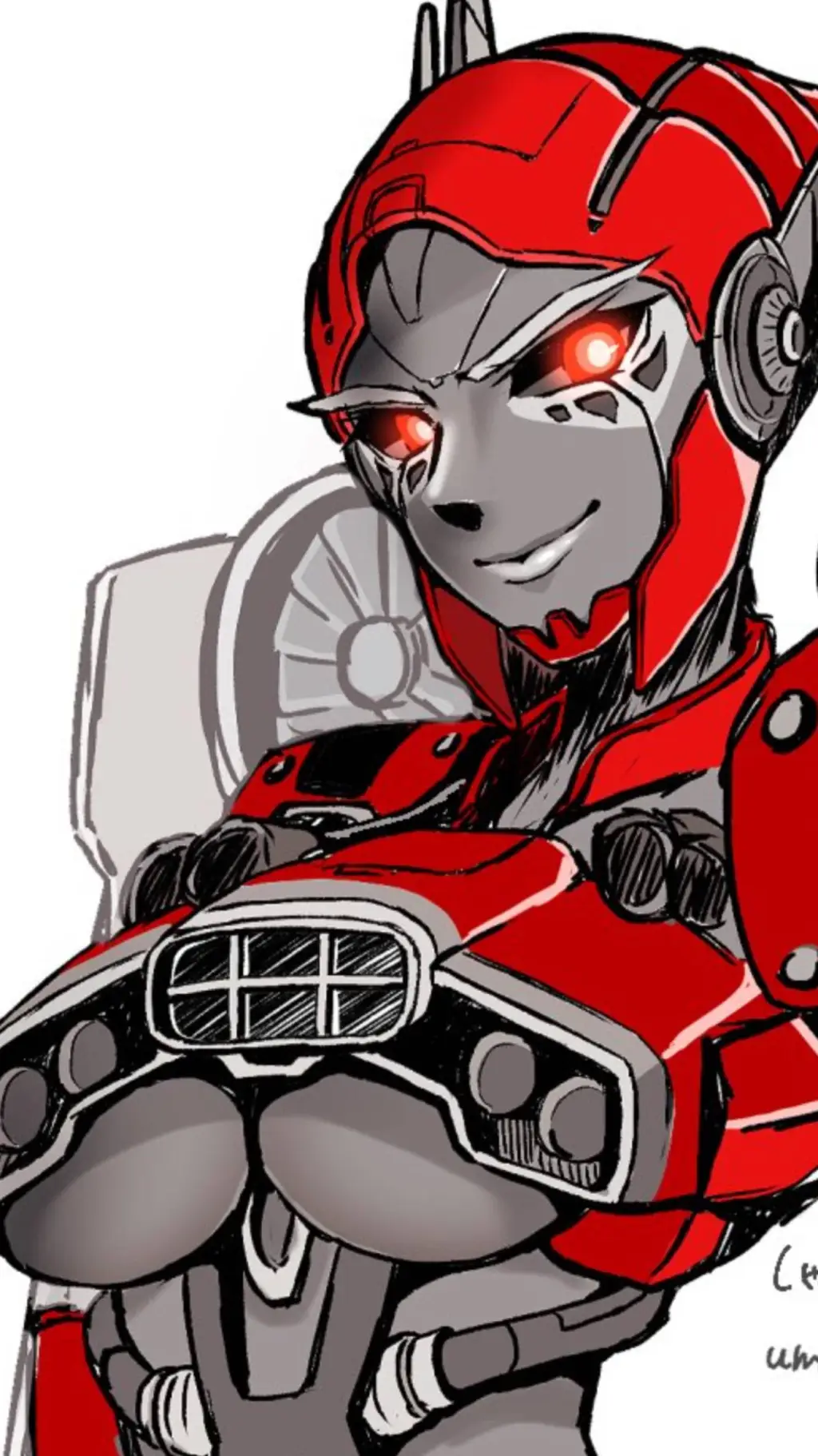 ai character: shatter  background
