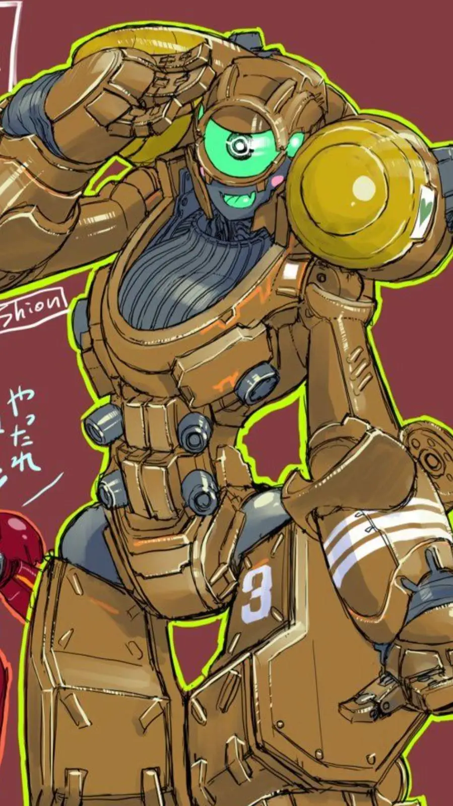 ai character: horizon brave background